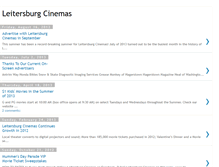 Tablet Screenshot of blog.leitersburgcinemas.com
